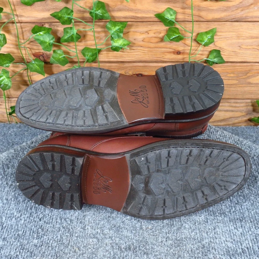 Johnston & Murphy 1850 Mens Chukka Boots Size 9.5 Dress Brown Leather 27-1263
